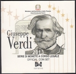 Foto de 2013 ITALIA SET 8p+ 2 Euros VERDI