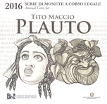 Foto de 2016 ITALIA SET 8p+ 2 Euros PLAUTO