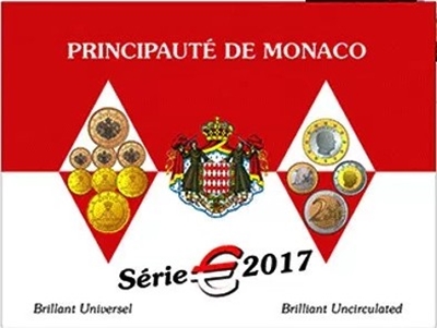 Foto de 2017 MONACO SET 8p EUROS FDC