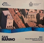Foto de 2014 SAN MARINO SET EUROS 8 piezas