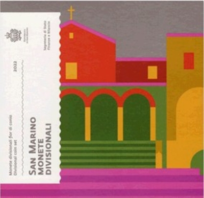 Foto de 2022 SAN MARINO SET EUROS 8 piezas