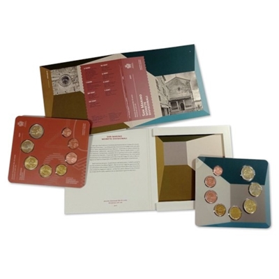 Foto de 2021 SAN MARINO SET EUROS 8 piezas