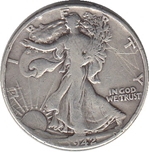 Foto de 1942-F USA 1/2 DOLAR LIBERTAD ANDANDO