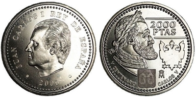 Foto de 2000 ESPAÑA 2000 PTAS SC CARLOS V
