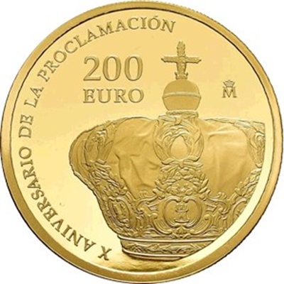Foto de 2024 X Aniv. PROCLAMACION FELIPE VI 200 Euros