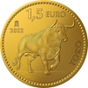 Foto de 2022 ONZA BULLION ORO TORO 1,5 EUROS
