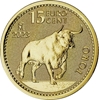 Foto de 2023 1/10 ONZA ORO TORO 15 CENTIMOS