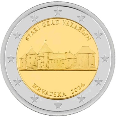 Foto de 2024 CROACIA 2 EUROS CIUDAD VARAZDIN