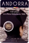 Foto de 2016 ANDORRA 2 EUROS REFORMA 1866