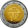 Foto de 2016 ANDORRA 2 EUROS RADIO Y TELEVISION ANDORRANAS