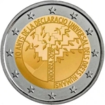 Foto de 2018 ANDORRA 2 EUROS DERECHOS HUMANOS