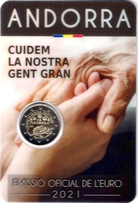 Foto de 2021 ANDORRA 2 EUROS GENT GRAN