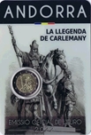 Foto de 2022 ANDORRA 2 EUROS LLEGENDA DE CARLEMANY