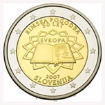 Foto de 2007 ESLOVENIA 2 EUROS TRATADO ROMA