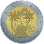 Foto de 2014 ESLOVENIA 2 EUROS BARBARA CELJE