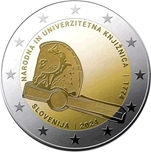 Foto de 2024 ESLOVENIA 2 EUROS BIBLIOTECA NACIONAL