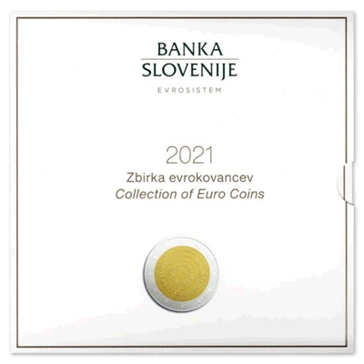 Foto de 2021 ESLOVENIA SET 9p + 3 EUROS