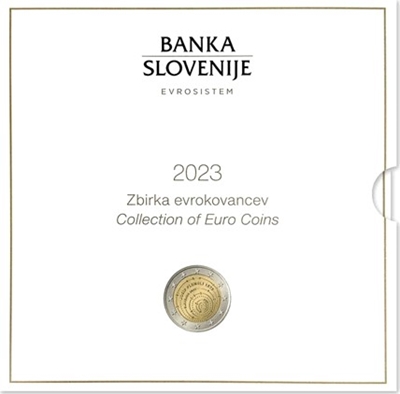 Foto de 2023 ESLOVENIA SET 9p + 3 EUROS