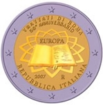 Foto de 2007 ITALIA 2 EUROS TRATADO ROMA