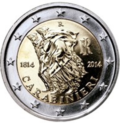Foto de 2014 ITALIA 2 EUROS CARABINIERI