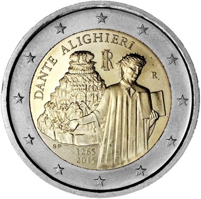 Foto de 2015 ITALIA 2 EUROS DANTE