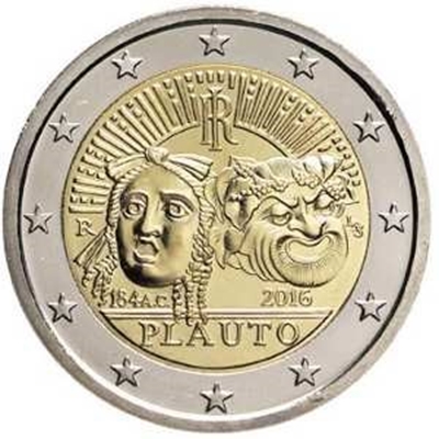 Foto de 2016 ITALIA 2 EUROS PLAUTO