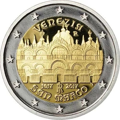 Foto de 2017 ITALIA 2 EUROS BASILICA SAN MARCOS
