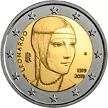 Foto de 2019 ITALIA 2 EUROS LEONARDO DA VINCI