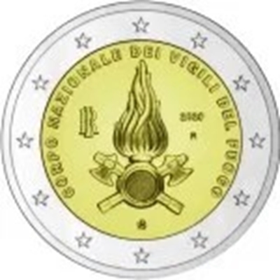 Foto de 2020 ITALIA 2 EUROS CUERPO DEL FUEGO