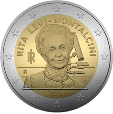Foto de 2024 ITALIA 2 EUROS RITA LEVI-MONTALCINI