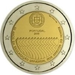 Foto de 2008 PORTUGAL 2 EUROS DCHOS HUMANOS
