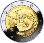 Foto de 2017 PORTUGAL 2 EUROS RAUL BRANDAO