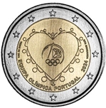Foto de 2024 PORTUGAL 2 EUROS EQUIPO OLIMPICO