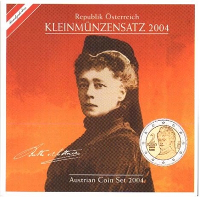 Foto de 2004 AUSTRIA SET EUROS 8p