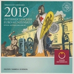 Foto de 2019 AUSTRIA SET EUROS 8p