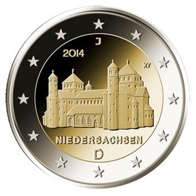 Foto de 2014 ALEMANIA 2 EUROS BAJA SAJONIA