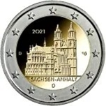 Foto de 2021 ALEMANIA 2 EUROS ESTADO DE SAJONIA