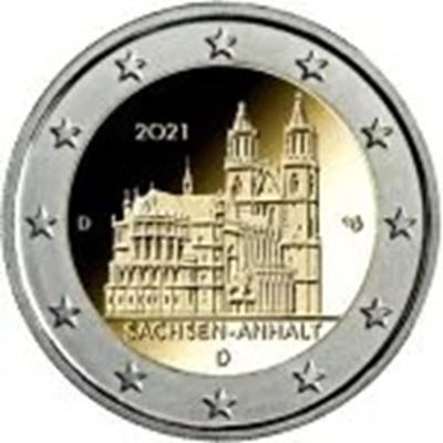 Foto de 2021 ALEMANIA 2 EUROS ESTADO DE SAJONIA