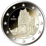 Foto de 2023 ALEMANIA 2 EUROS HAMBURGO - FILARMONICA ELBA
