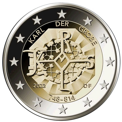 Foto de 2023 ALEMANIA 2 EUROS CARLOMAGNO