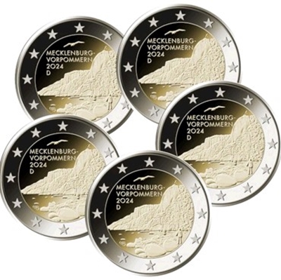 Foto de 2024 ALEMANIA 2 EUROS MECKLENBURGO POMERANIA