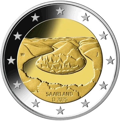 Foto de 2025 ALEMANIA 2 EUROS SAARLAND