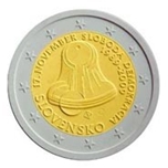 Foto de 2009 ESLOVAQUIA 2 EUROS 17-NOVIEMBRE