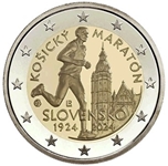 Foto de 2024 ESLOVAQUIA 2 EUROS MARATON DE KOSICE