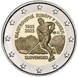 Foto de 2025 ESLOVAQUIA 2 EUROS HOCKEY SOBRE HIELO