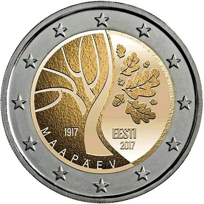 Foto de 2017 ESTONIA 2 EUROS INDEPENDENCIA