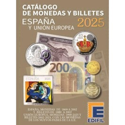 Foto de EDIFIL, MONEDAS y BILLETES ESPAÑA y U.E Edición 2025