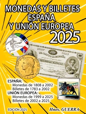 Foto de GUERRA, CATALOGO MONEDAS y BILLETES Ed.2025