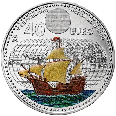 Foto de 2022 ESPAÑA 40 EUROS VUELTA AL MUNDO