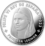 Foto de 2023 ESPAÑA 40 EUROS PRINCESA LEONOR